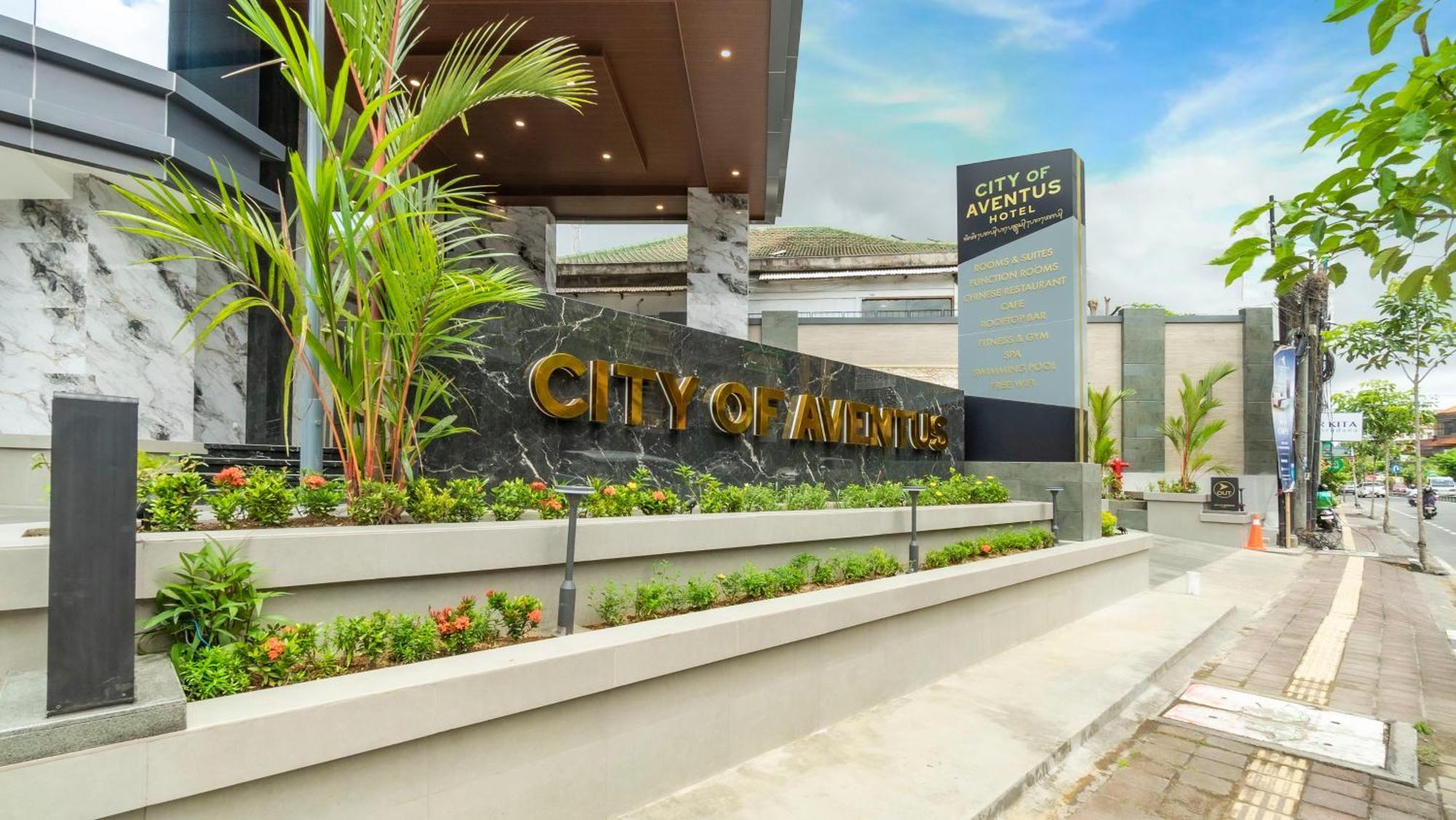 City Of Aventus Hotel - Denpasar Buitenkant foto